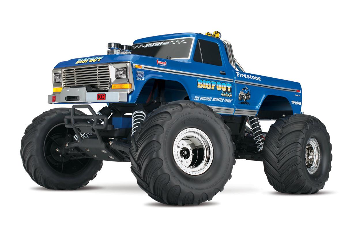 Радиоуправляемая модель TRAXXAS BIGFOOT No1 2WD 24GHz 110 RTR