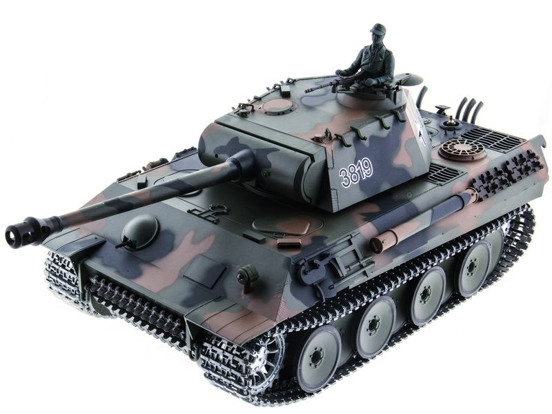 Радиоуправляемый танк Heng Long 116 Panther Германия 24G RTR PRO