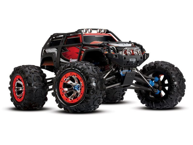 Радиоуправляемый монстр Traxxas Summit 4WD 24GHz 110 RTR  2АКК и ЗУ
