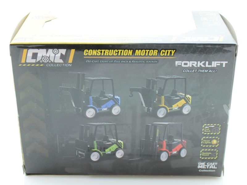 Машина 132 Вилочный погрузчик свет, звук, инерция вк