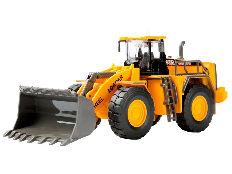 Машина АВТОПАНОРАМА БУЛЬДОЗЕР, 150, желтый, свет, звук, вк 251013 см
