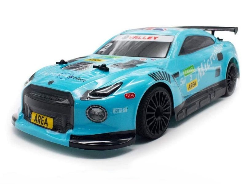 Радиоуправляемая машина Volantex RC для дрифта голубой 4WD 24G 114 RTR