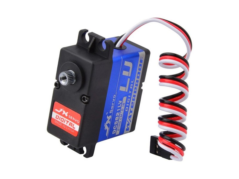 Сервомашинка цифровая JX Servo DC5821LV 58г2180166V влагозащищенная