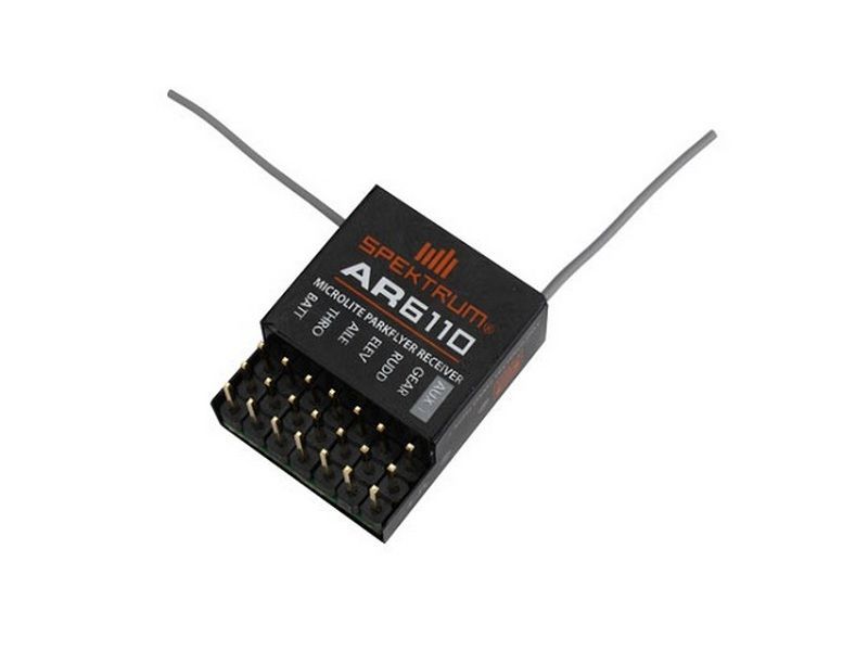 Приемник 6канальный Авиа AR6110 DSM2 Microlite 6Channel Park Flyer Rx, Air, Rx, Air Spektrum