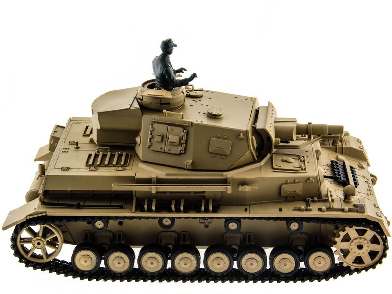 Радиоуправляемый танк Heng Long 116 Dak PZKpfw IV Ausf F1 Германия 24G RTR