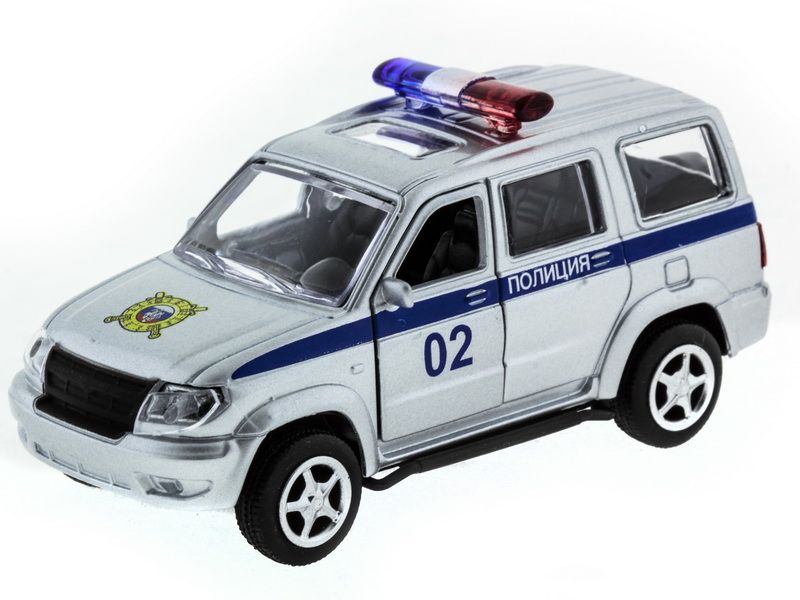 Машина АВТОПАНОРАМА инерц УАЗ Патриот полиция 150, вк 1275,5 см