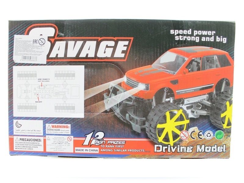 Машина инерционная L 5651A Bigfoot Police цвет в асс пк