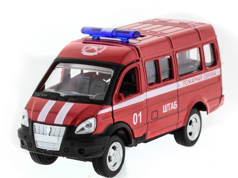 Машина АВТОПАНОРАМА инерц ГАЗельпожарная 150, вк 14,585,5 см