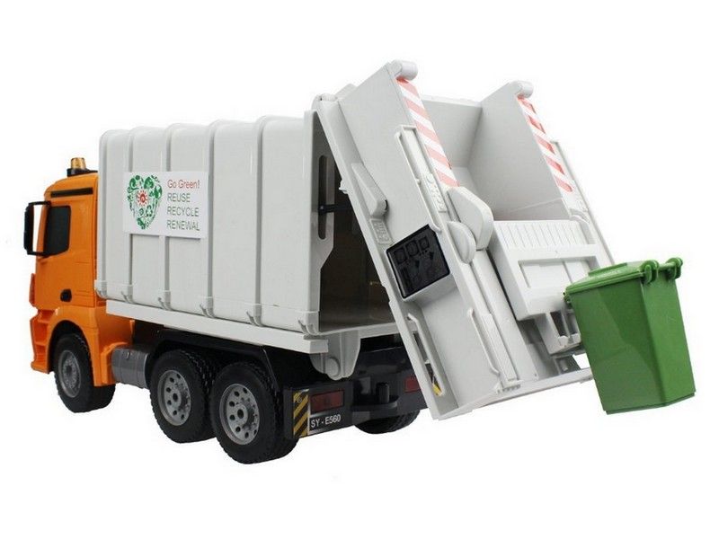 Радиоуправляемый мусоровоз Double Eagle MercedesBenz Antos 120
