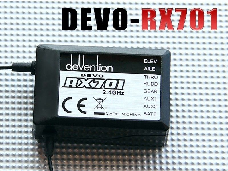 Аппаратура радиоуправления Walkera Devo F7DS 24G 7ch Rx Tx