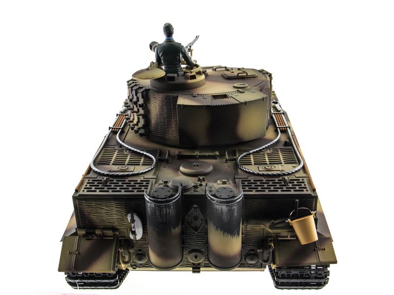 Радиоуправляемый танк Taigen 116 Tiger 1 Германия, поздняя версия 24G RTR летний камуфляж