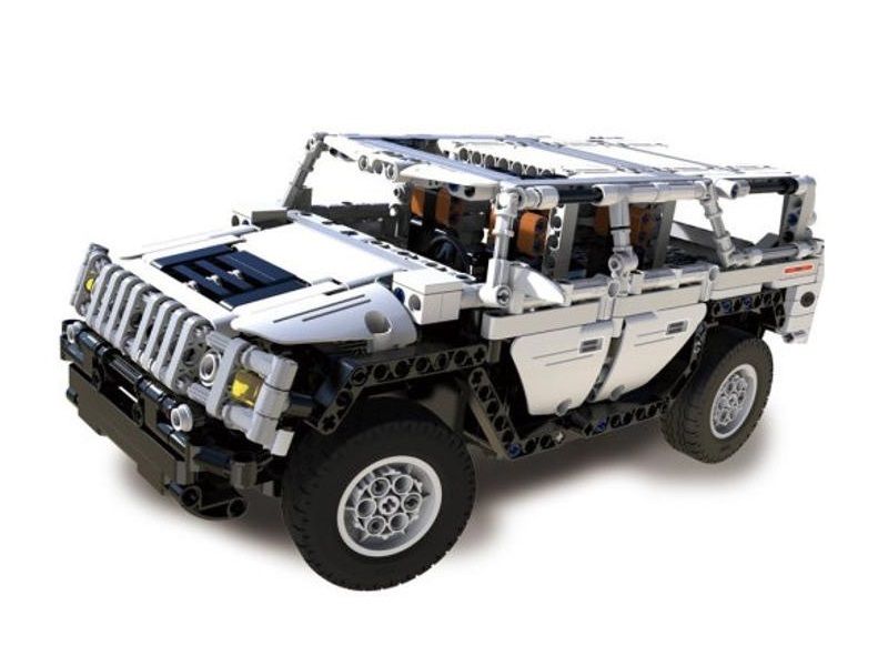 Радиоуправляемый конструктор CaDA внедорожник Warrior H2 575 деталей