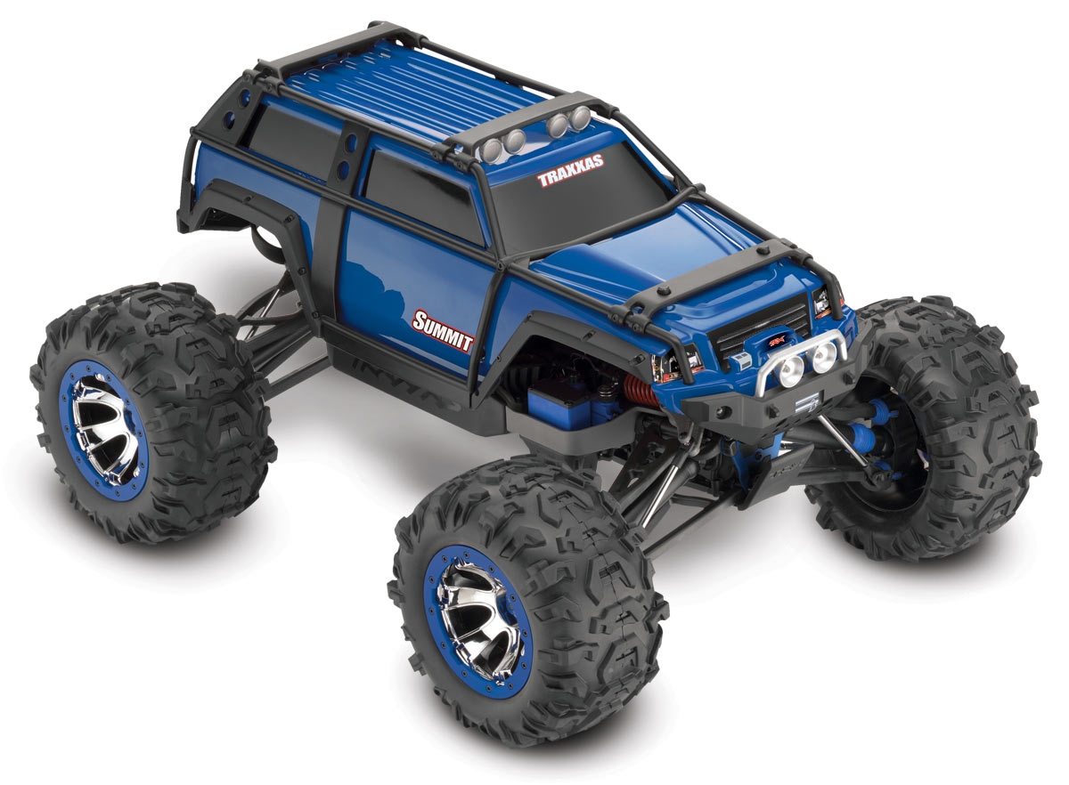 Радиоуправляемый монстр Traxxas Summit VXL Brushless 4WD 24GHz 116  АКК и ЗУ