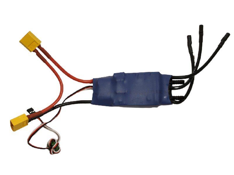 Регулятор скорости бесколлекторный 60AXT60 для катера Volantex RC Vector SR80 Pro