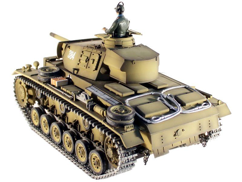 Радиоуправляемый танк Taigen 116 Panzerkampfwagen III Германия HC 24G RTR