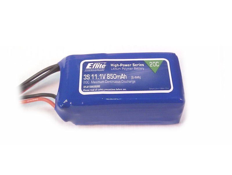 Аккумулятор EFlite LiPo 850mAh 111V 20C Blade CP