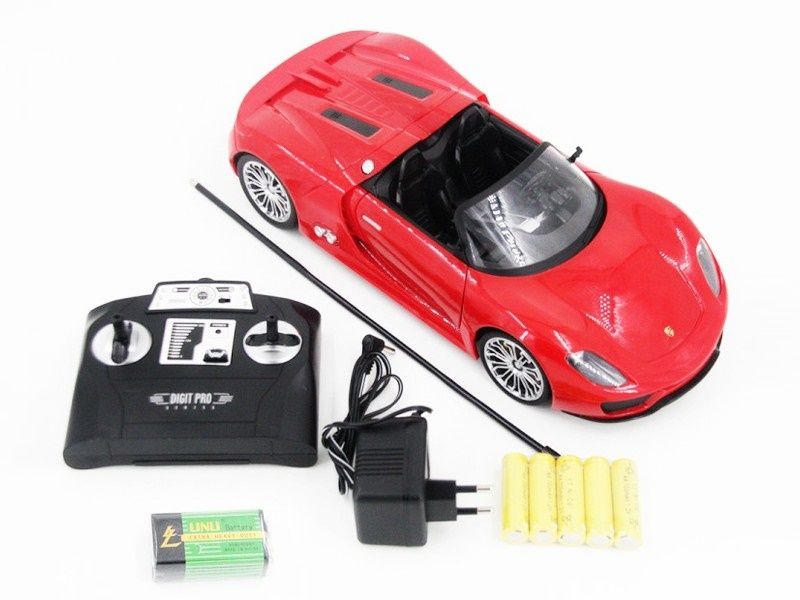 Радиоуправляемая машина MZ Porsche 918 Spider 2246J 114 электропривод дверейакб