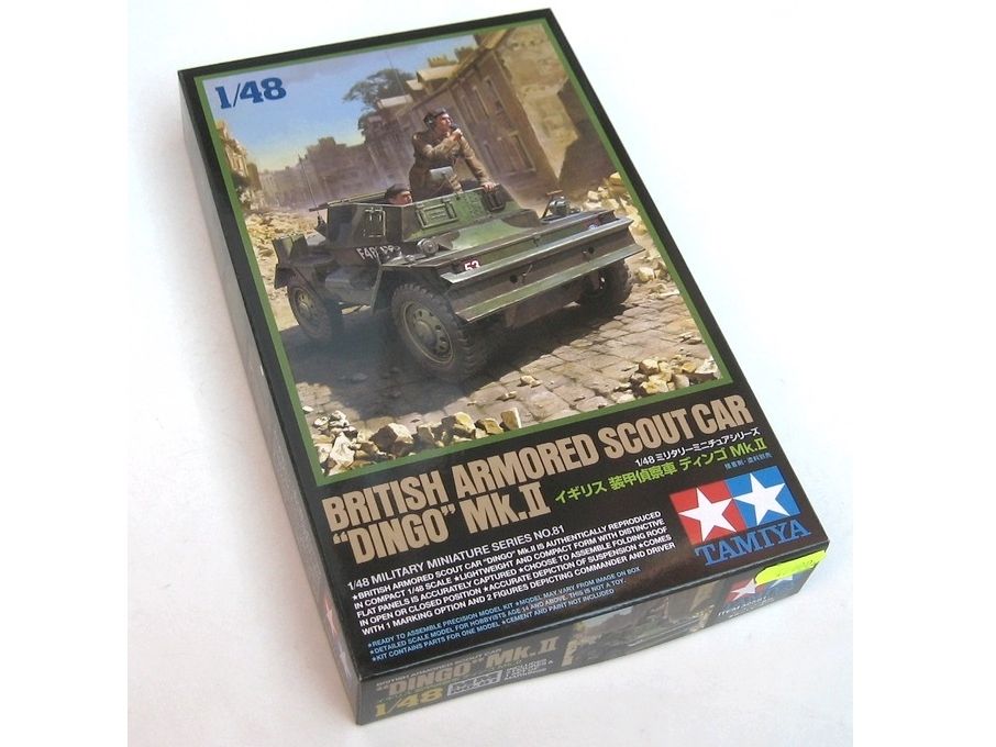 Сборная модель Брит развед машина Dingo MkII  148, шт