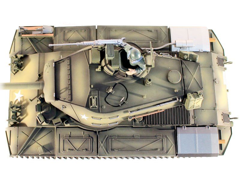 Радиоуправляемый танк Taigen 116 M41A3 Bulldog США PRO 24G