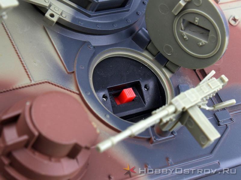 Радиоуправляемый танк Huan Qi 128 M1A2 Abrams, 2740МГц, стреляет шариками