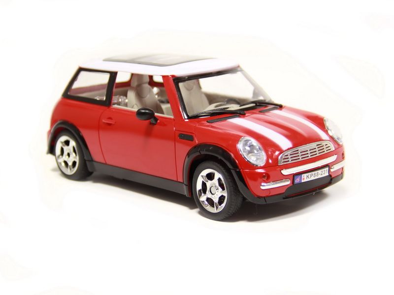 Радиоуправляемая машина HQ Mini Cooper 114 cвет, сигнализация  акб