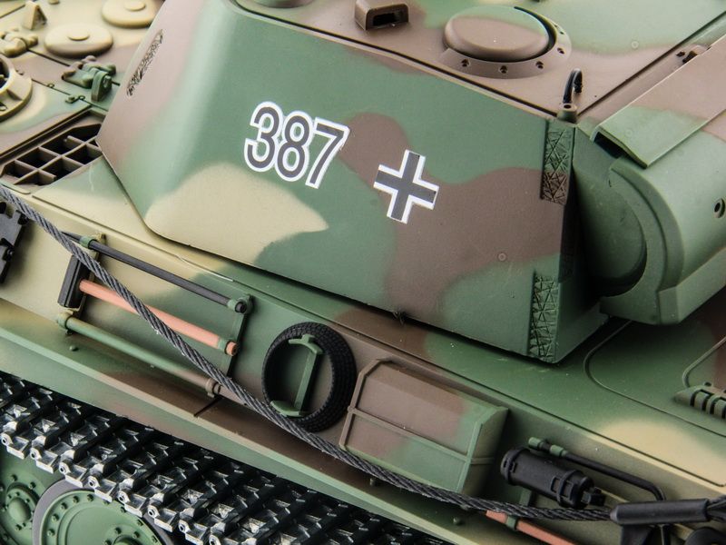 Радиоуправляемый танк Heng Long 116 Panther Пантера type G Германия, 24G RTR PRO