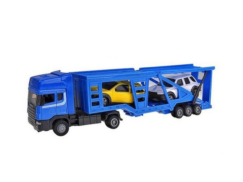 Машина Autotime SCANIA CAR TRUCK автовоз с 2мя Машинками 148