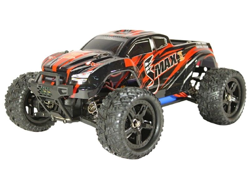 Радиоуправляемый монстр Remo Hobby SMAX V20 красный 4WD 24G 116 RTR