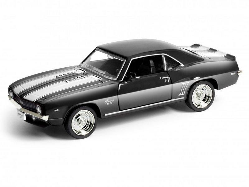 Машина Ideal 13039 Chevrolet Camaro 1969 черн матов