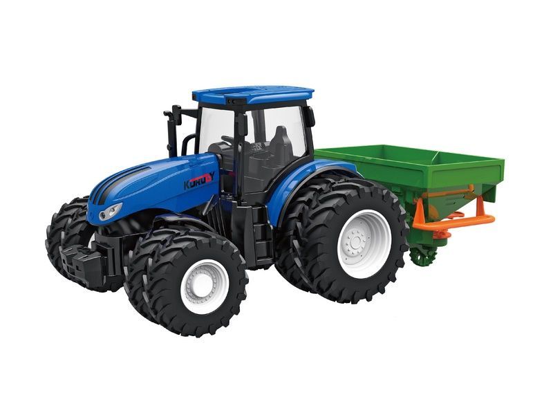 РУ фермерский трактор Korody с поливалкой, мет кузов, двойные колеса 124 24G 6CH RTR