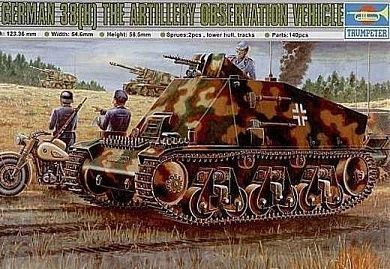 Сборная модель Танк German 38H Conductor voiture 135