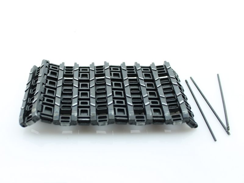 Запасные траки гусениц для танка King Tiger Porsche, металл 10 звеньев