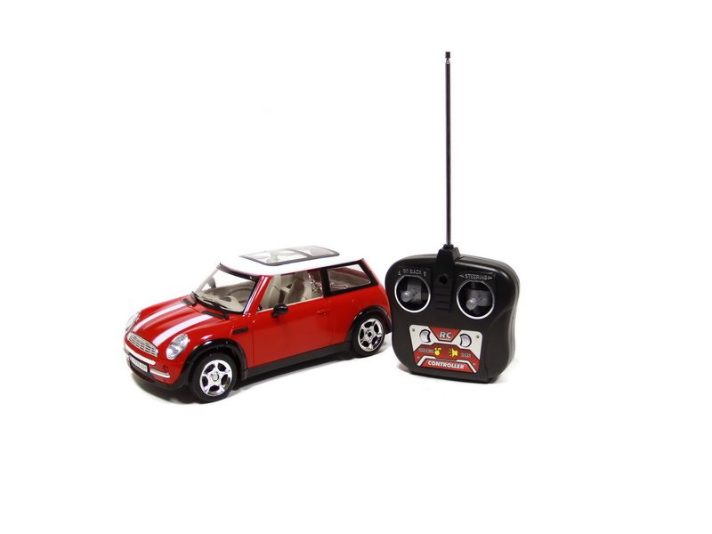 Радиоуправляемая машина HQ Mini Cooper 114 cвет, сигнализация  акб