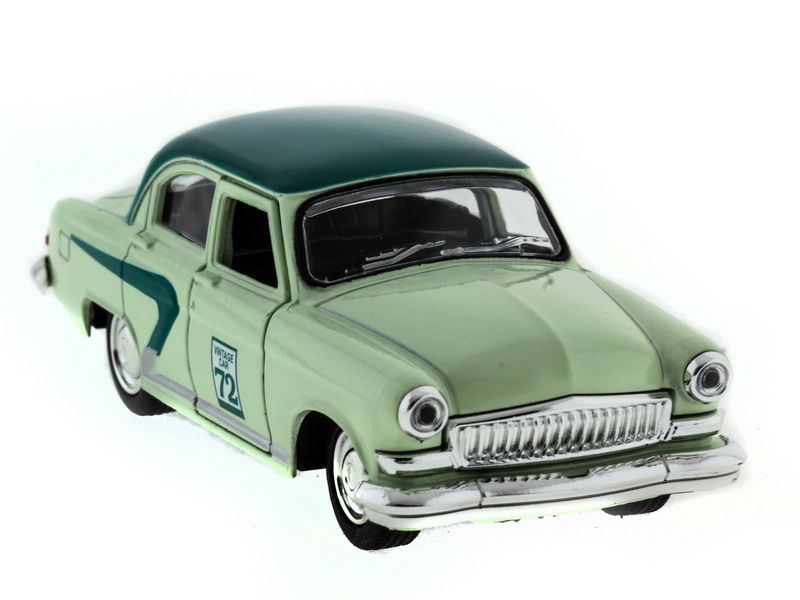 Машина АВТОПАНОРАМА инерц ГАЗ21 винтаж 143, вк 1475,5 см