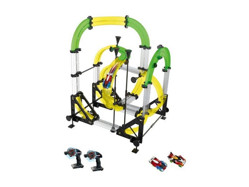 ИК трек гоночный  AUTOFLIER AF669, 65 деталей, 111 м, 2 машинки, 2 пульта