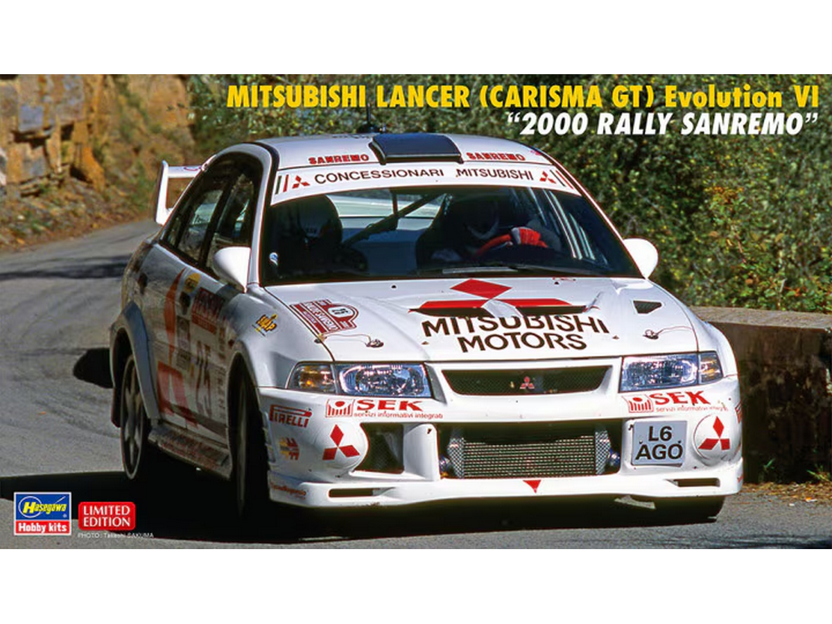 Сборная модель Hasegawa Mitsubishi Lancer Carisma GT Evolution VI, 124