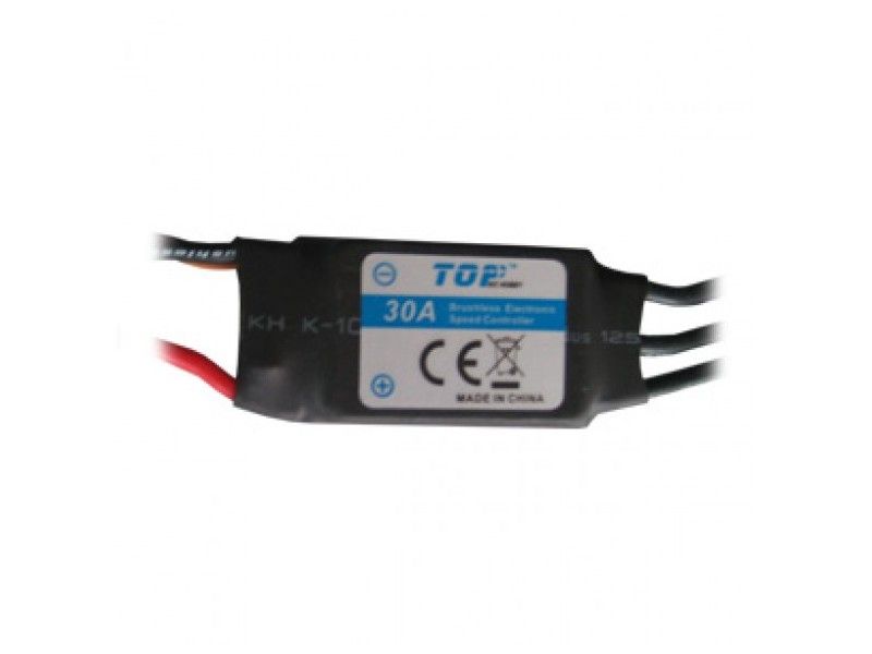 Регулятор скорости бесколлекторный 30A для самолета Top RC 500 Class Cessna 182 6СH