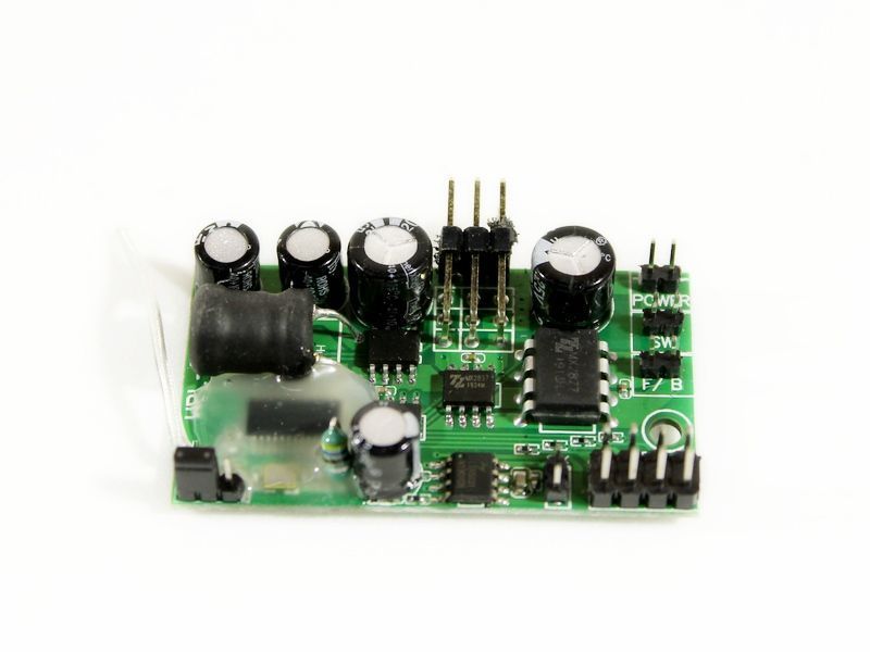 Приемник WPL пропорц РУ, 2х скорКП для B14, B24, C14, C24, B16, B36 звук  бензин