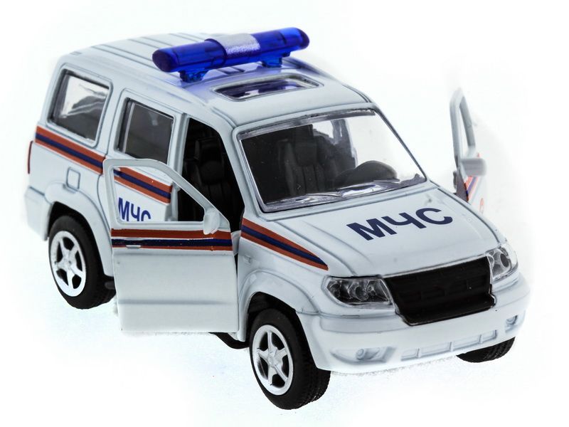 Машина АВТОПАНОРАМА инерц УАЗ Патриот МЧС 150,  вк 1275,5 см