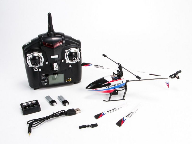 Радиоуправляемый вертолет WL Toys V911 Pro Skywalker 4Ch 24G RTF