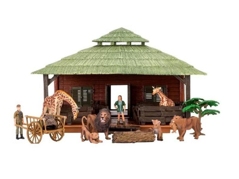 Набор фигурок животных MASAI MARA ММ205050 серии На ферме Ферма игрушка 14 пр