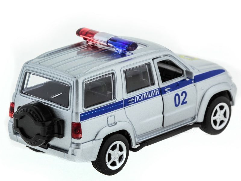 Машина АВТОПАНОРАМА инерц УАЗ Патриот полиция 150, вк 1275,5 см