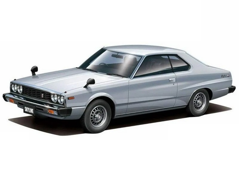 Сборная модель AOSHIMA Nissan Skyline KHGC210 HT2000GTES 77, 124