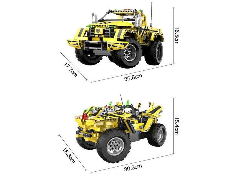 РУ конструктор CaDA Technic пикап Автоботы 514 деталей