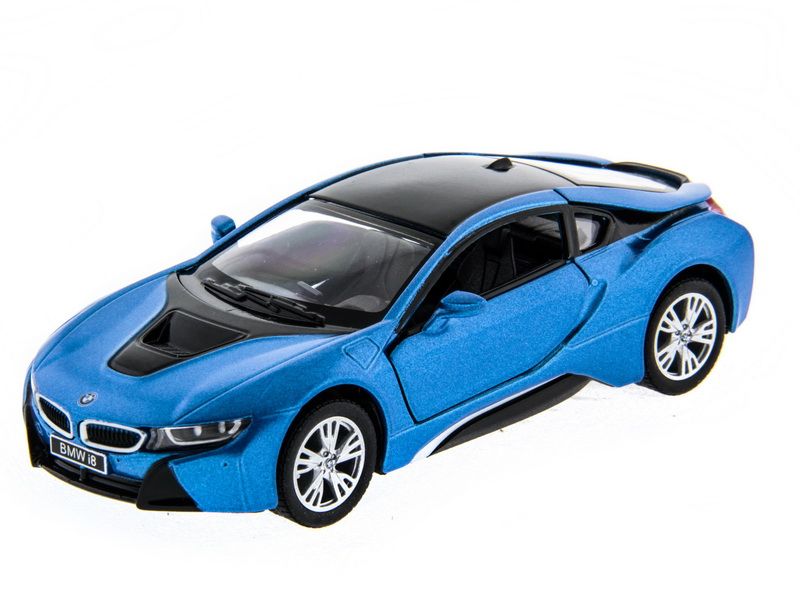 Машина Kinsmart BMW i8 инерция 112шт 136 бк