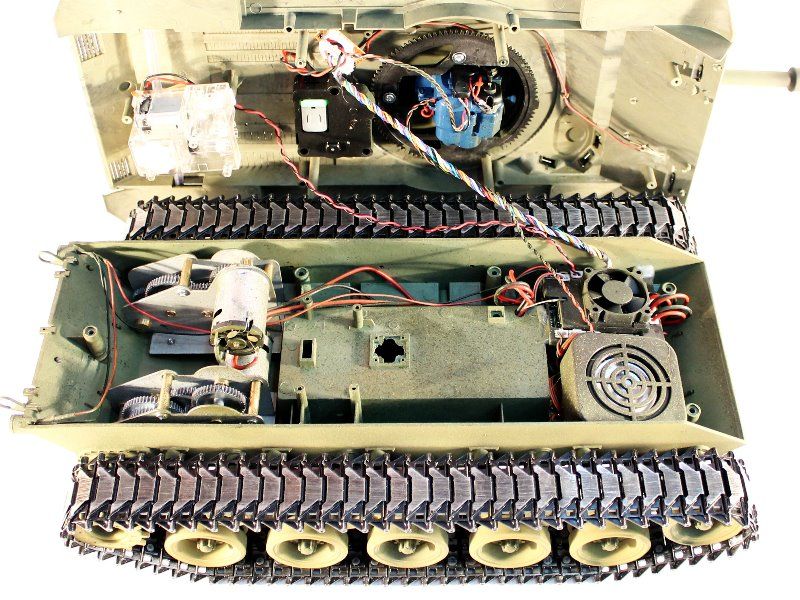 Радиоуправляемый танк Taigen 116 M41A3 Bulldog США PRO 24G