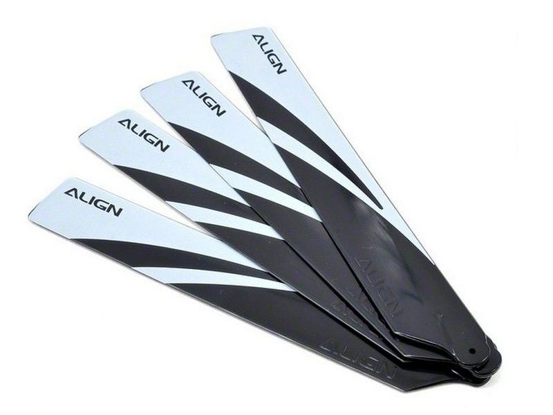 Лопасти основного ротора 120 мм, пластик черные, Align TRex 150