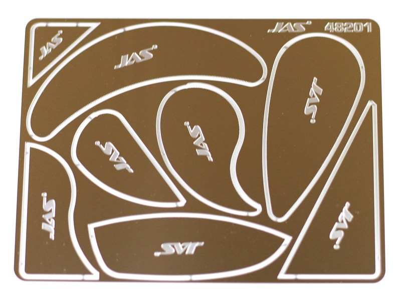 Набор пилок по пластику 0,3 мм, 7 штуп