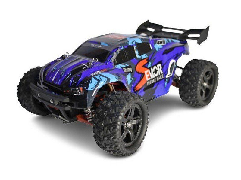 Радиоуправляемый трагги Remo Hobby S EVOR UPGRADE синяя 4WD 24G 116 RTR