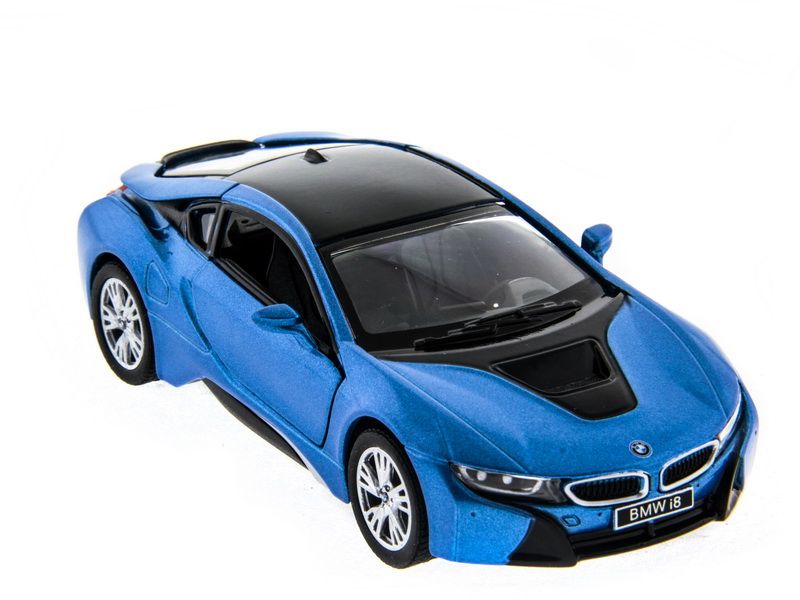 Машина Kinsmart BMW i8 инерция 112шт 136 бк